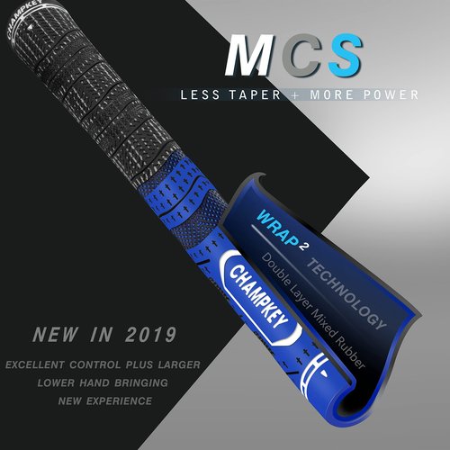 CHAMPKEY Premium Hybrid Golf Grips - 13 Pack All Weather Performance - Choose Between Full Kits and 13 Grips