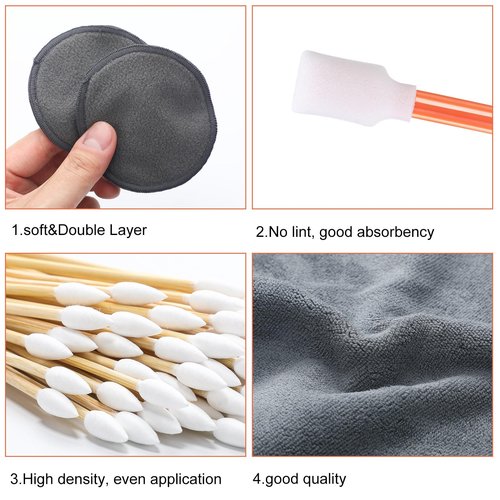 Leinuosen 228 Pcs Trade Card Flattening Kit, Card Cleaning Kit for TCG Collectors Collectible Cleaning Protect Supplies