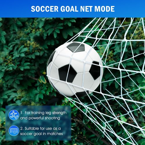 4x4FT Dual-mode Soccer Goal & Rebounder Net,Premium Durability for Intense Shooting Training,Quick-Switch Angle Soccer Training for Control,Passing Practice,Easy Setup Soccer Gifts for Kids Teen Adult