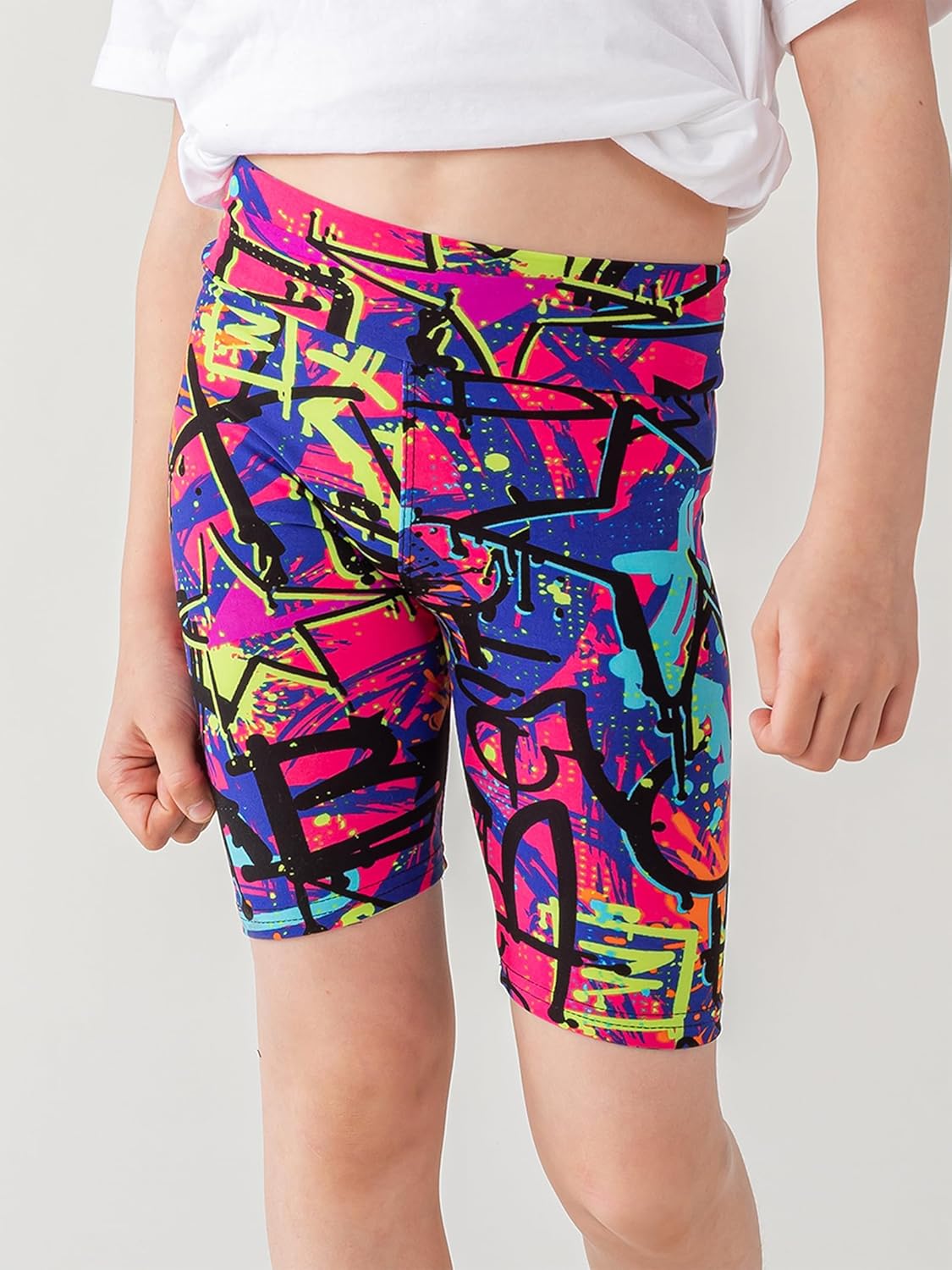 10 Pack Girls Bike Shorts 2.36” High Waisted Black Yoga Shorts for Toddler Girls Running Dance Jumping Sports Cheer