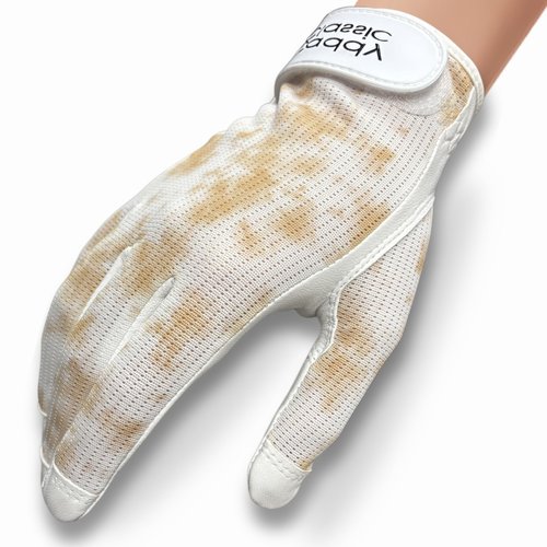 Caddy Classic Ladies Golf Glove Women | Various Stylish Mesh Design for High Breathability | Womens Golf Gloves Left Hand & Right Hand | Premium Leather Construction for Comfortable Fit