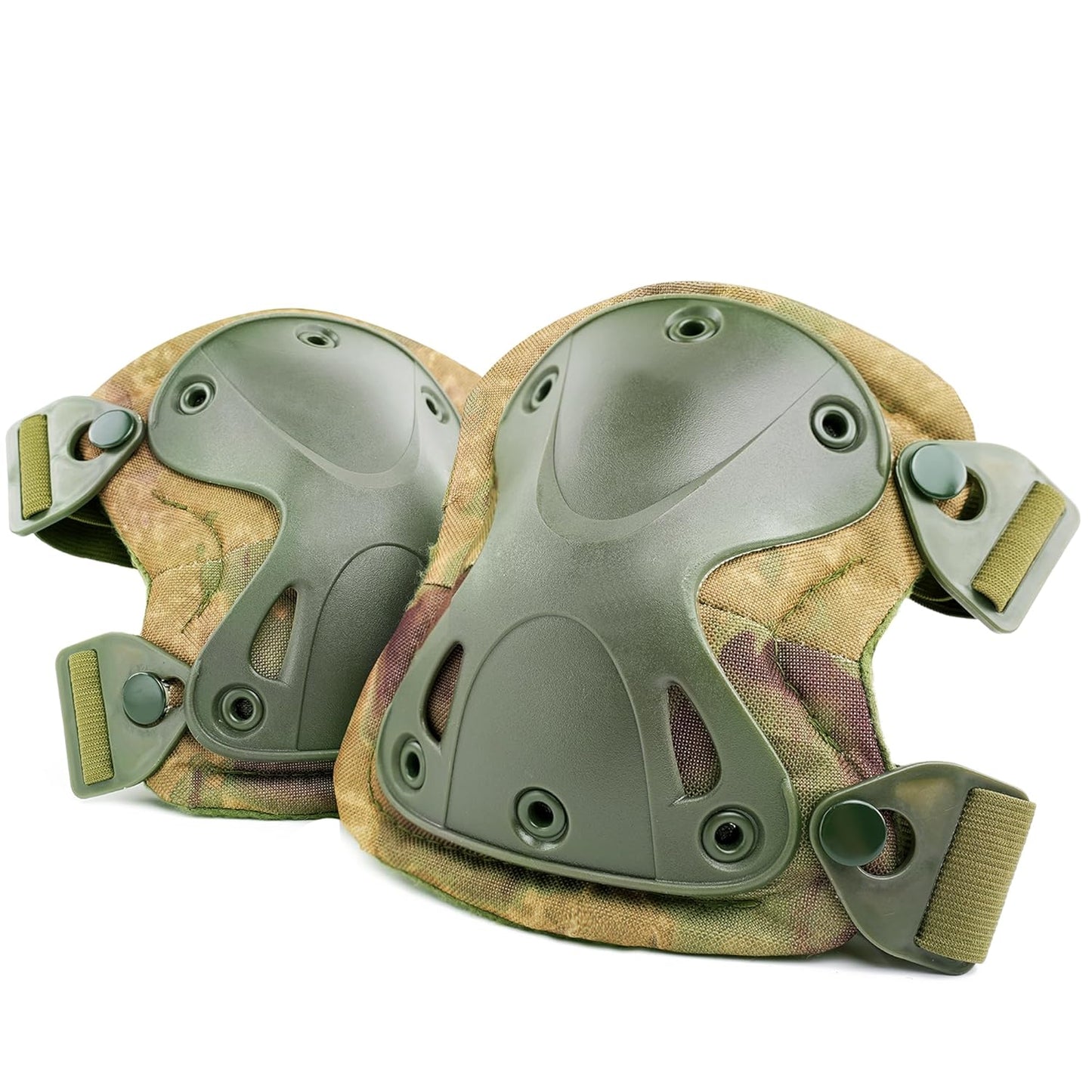 1 Pair Hunting Knee Pads, Saddle Hunting Knee Protection Guard Pads with Adjustable Strap and EVA Foam Padding Outdoor Hunting Accessories