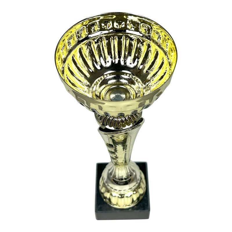 Express Medals 10.25 Inch Black and Gold Trophy Cup - Event, Sport Tournaments, Competitions, Recognition Gift or Award, 10.25 Inches Tall x 3.5 Inches Wide. AMC337-C