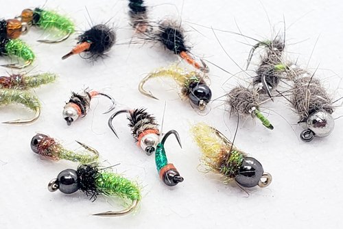 Caddis Nymph/Caddis Larva Selection, Bead Head Caddis Nymph, Caddis Fly