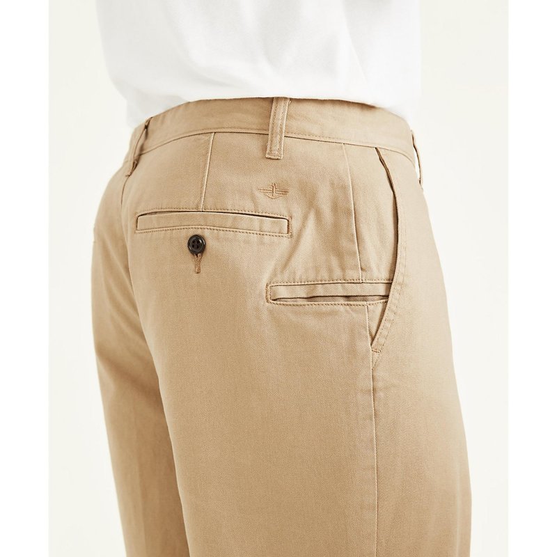 Dockers Men's Perfect Short Classic Fit 10.5", Sand Dune Khaki, 34