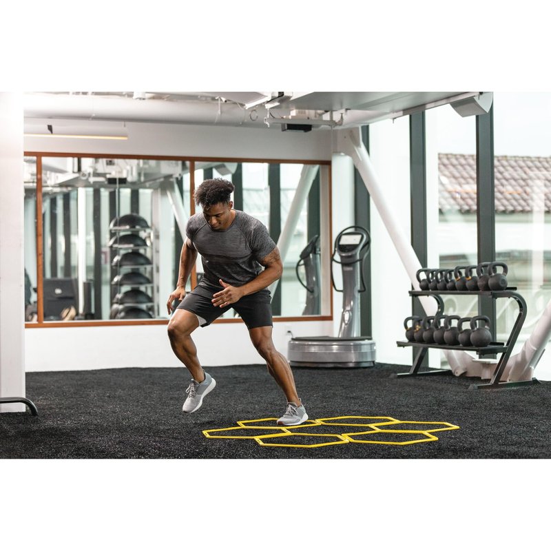 SKLZ Speed Web Trainer and Agility Ladder for Improved Footwork Yellow