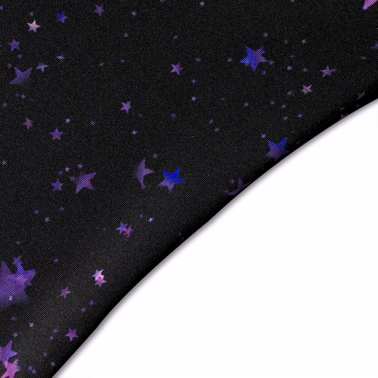 YDMZX Toddler & Girls Gymnastics Leotard with Stars Print, Sparkly Tank Outfit for Dance, Ballet & Tumbling (Ages 3T-4T, Black)