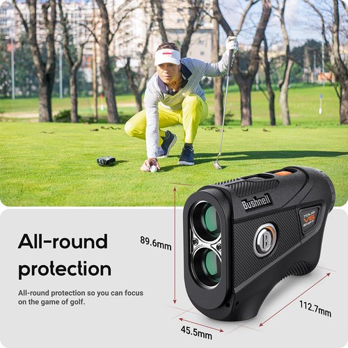TUSITA Silicone Case Compatible with Bushnell Tour V6 / Tour V6 Shift Laser Golf Rangefinder - Black