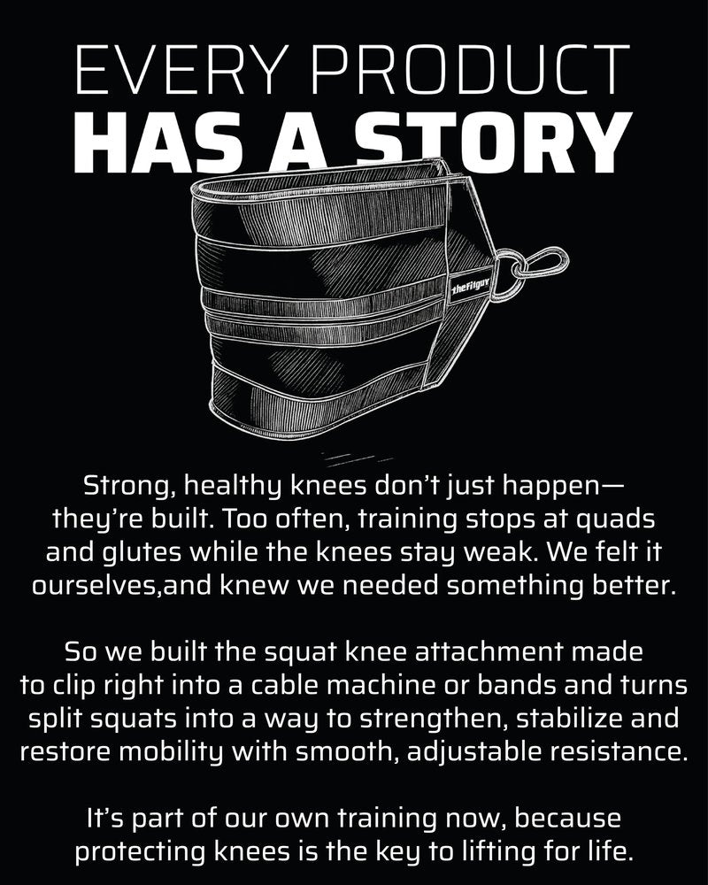 THEFITGUY Squat Knee Attachment for Cable Machine & Resistance Band