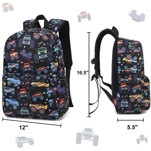 CAMTOP Backpack for Kids, Boys Girls Preschool Backpacks with Lunch Box Toddler Kindergarten School Bookbag Set