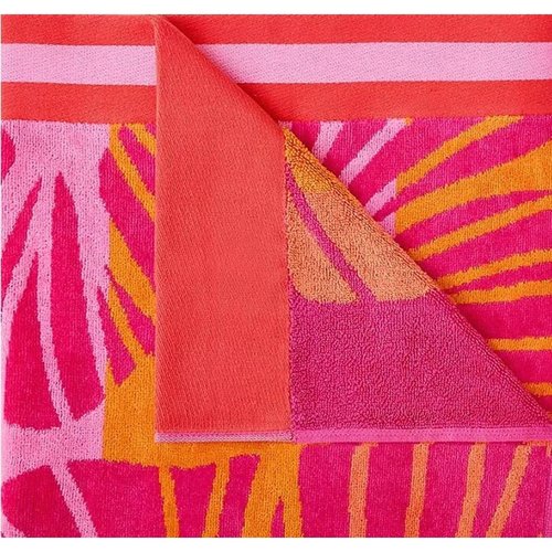 Member's Mark 100% Cotton Oversized Adult Beach Towel 40" x 72" (Flamingo Fun)