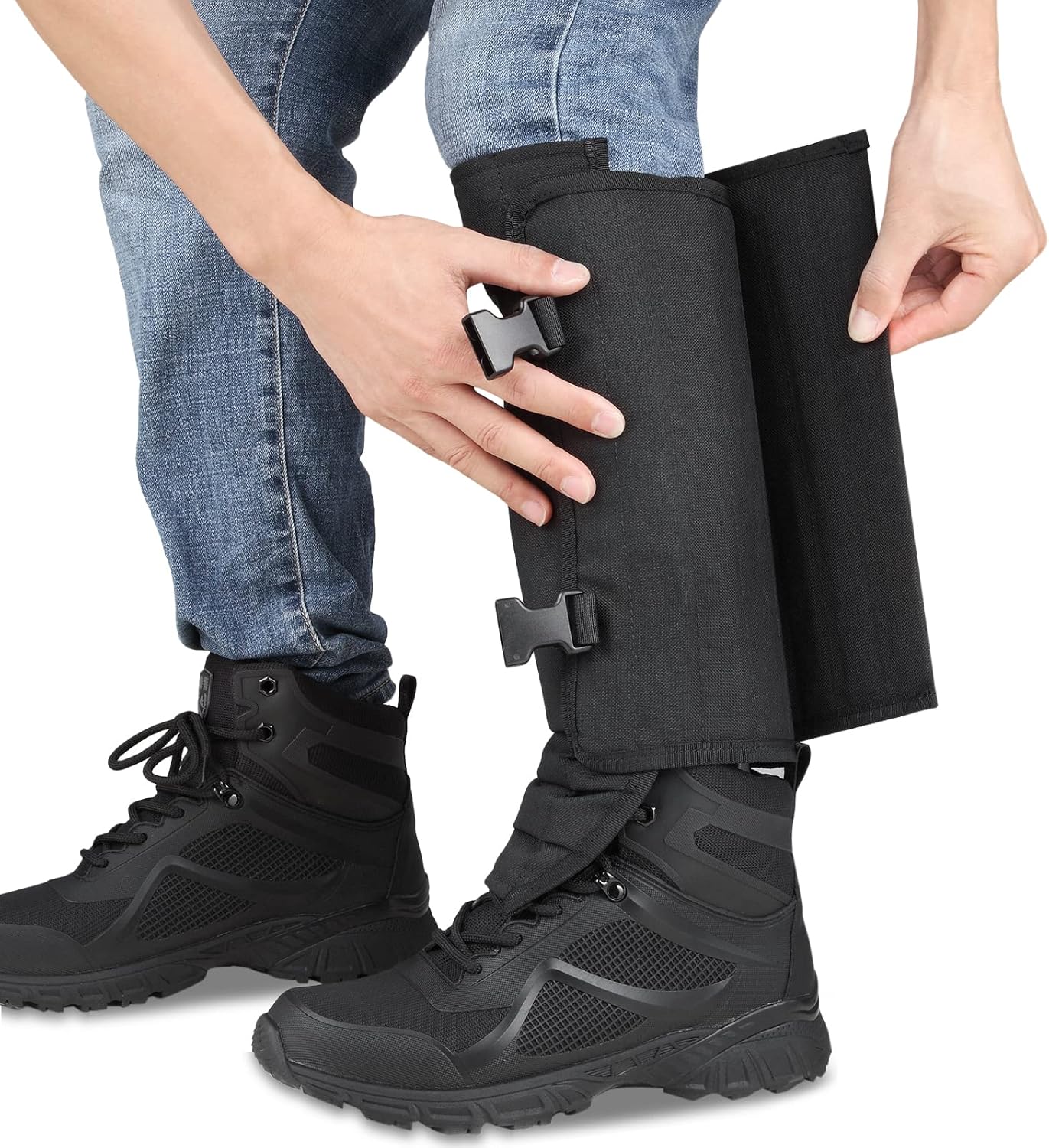 IceBlade Snake Gaiters, Waterproof Snake Bite Protection for Lower Legs, Adjustable Snake Guards, Durable Snake Proof Legging