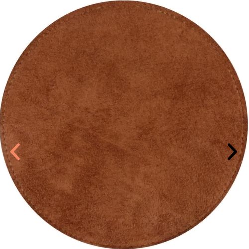 Motiv Jackal Onyx Grip Disk Shammy, Buffalo Leather, Non-Abrasive Bowling Ball Cleaner