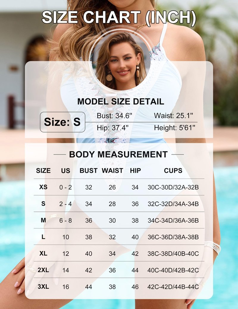 BMJL One Piece Swimsuit Women Tummy Control Bathing Suit Crisscross Adjustable Back Swimwear(M,Red)