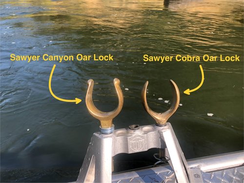 Sawyer Cobra Oar Lock 5/8" Diameter (2-Pack)