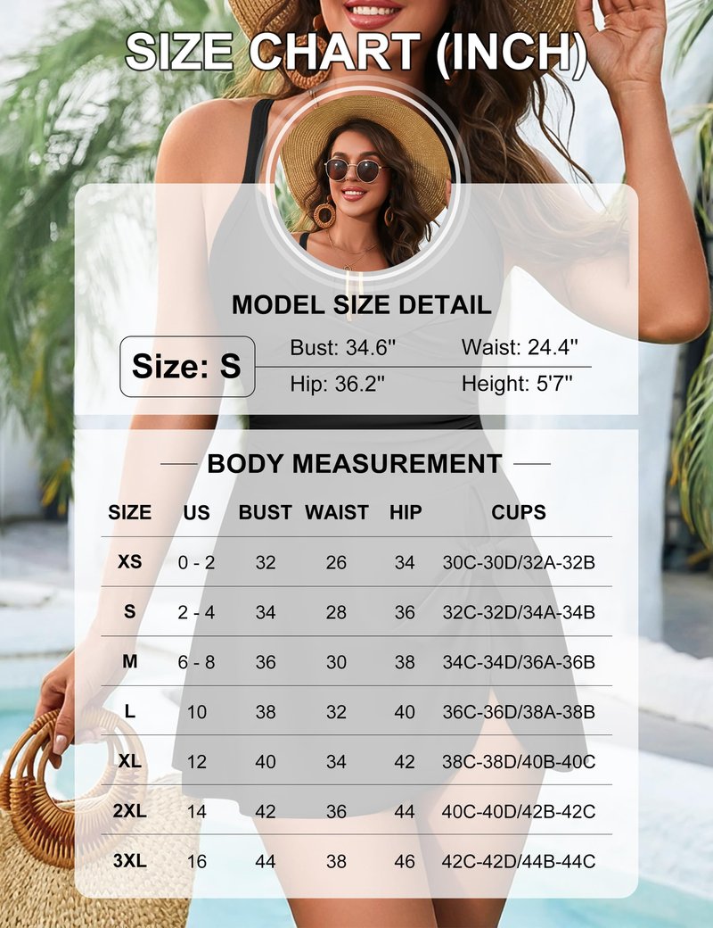 Blooming Jelly Womens Tummy Control One Piece Swimsuits Criss Cross Push Up Bathing Suits U-Wire Ruched Swim Dress 2026 (L,Army Green)