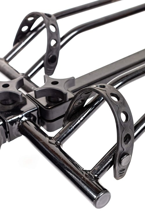 MaxxHaul 50027 Hitch Mount Bike Rack Platform - Style 2-Bike Rack for Cars Trucks SUVs Minivans with Hitch Tightener, Great For E-bikes With Standard Width Tires