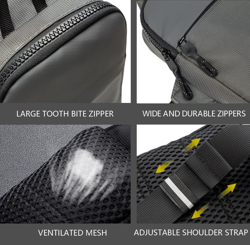 higouta Mini Sling Bag for Men Women, Small Crossbody Casual Utility Chest Phone Bag for Travel Workout