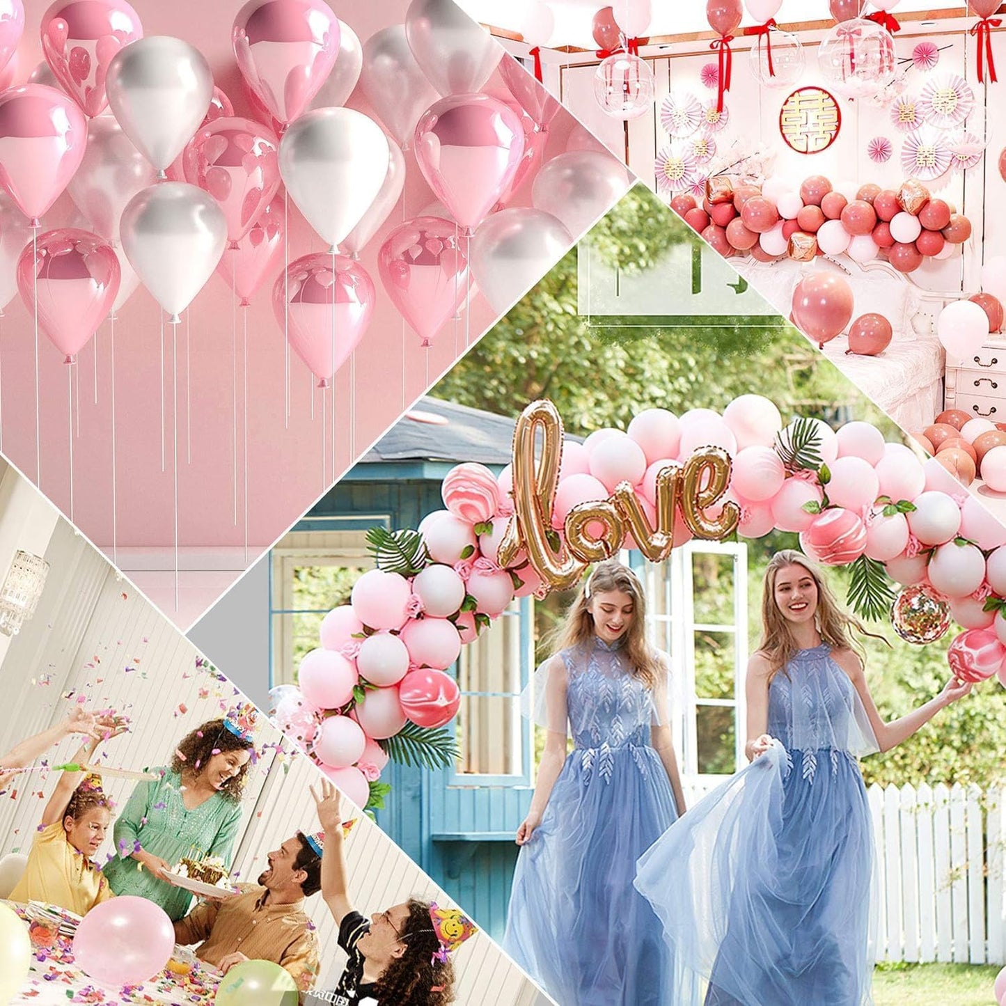 Chamvis Electric Balloon Pump, 110V 600W Balloon Inflator/Blower Pump: for Fast and Easy Filling Balloons Balloon Arch Kit Kids Party Decorative