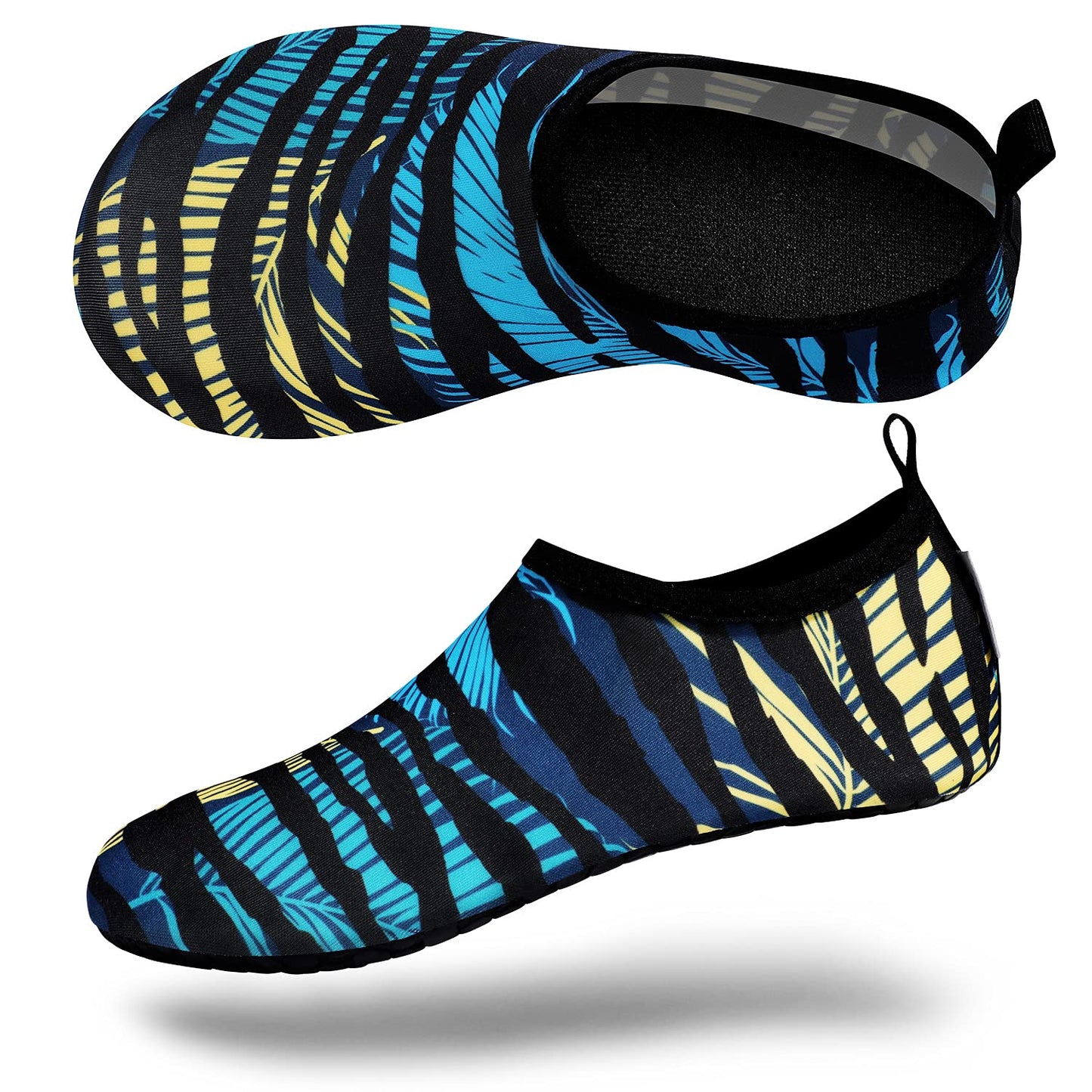 VIFUUR Water Shoes for Men Women Barefoot Quick Dry Aqua Socks Slip On