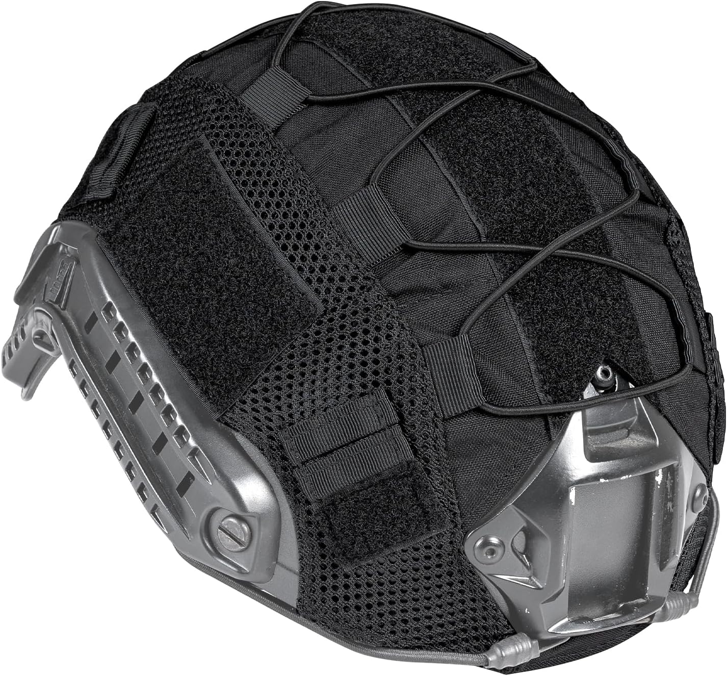 IDOGEAR SPORTS Tactical Helmet Cover for Fast Helmets - Camo M/L Size - Durable 500D Nylon Tactical Gear for Airsoft, Paintball, Hunting