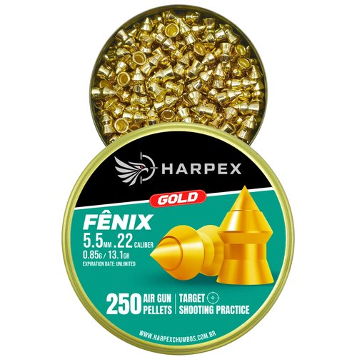 Fenix Gold Airgun Pellets .22 Caliber 13.1gr(0.85g) Pointed - 250ct