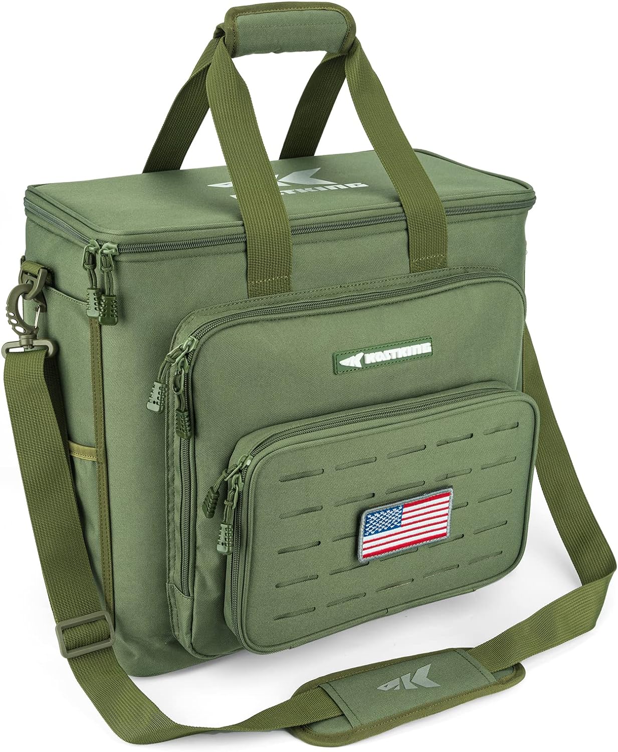 KastKing Fishing Tackle Bags - Saltwater & Freshwater Fishing Bags - Water Resistant, Padded Shoulder Strap - Gear Storage