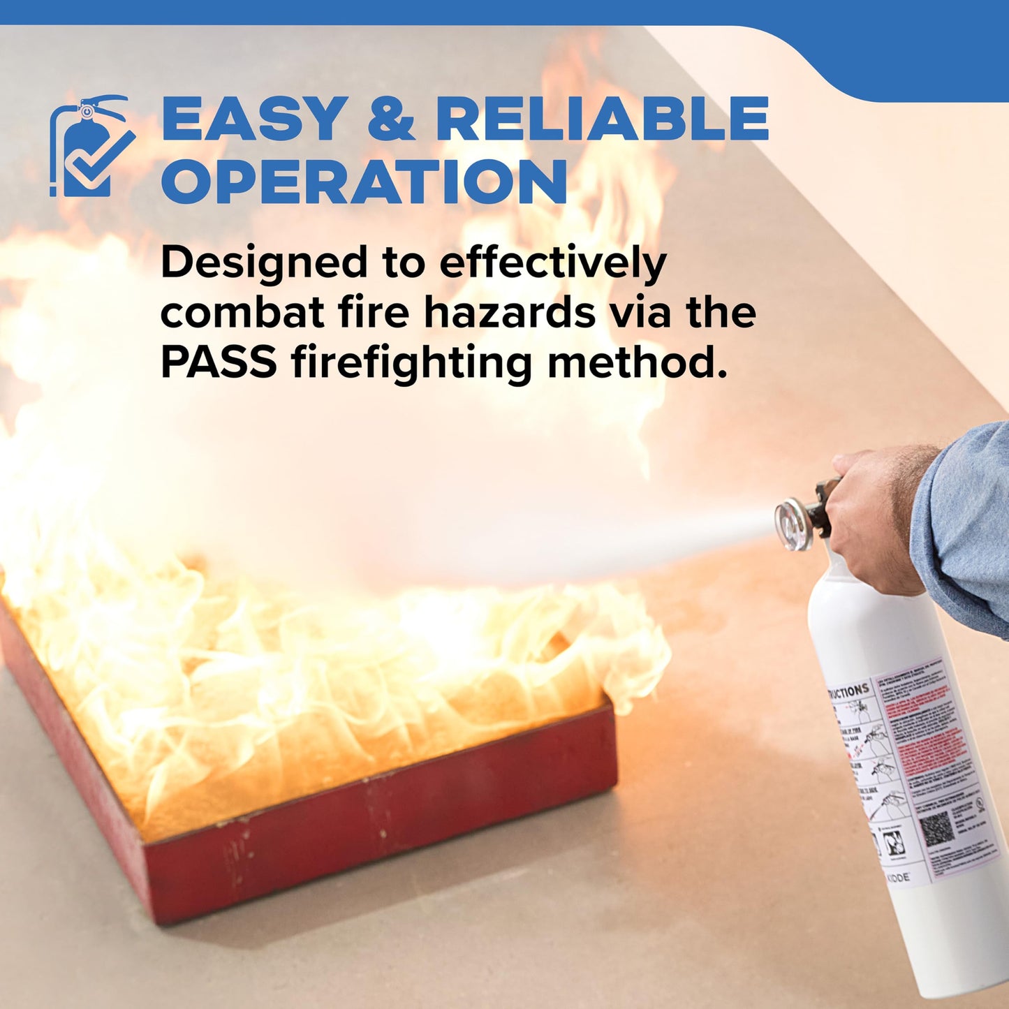 Kidde Mariner PWC Fire Extinguisher for Jet Skis, 5-B:C, KD57W-5BC