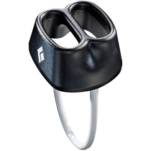 BLACK DIAMOND ATC Belay Device for Rock Climbing and Rappelling, Black