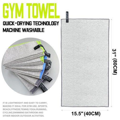 IFWIND 6 Pack Microfiber Gym Towels for Working Out,Fast Drying Workout Accessories Sweat for Gym Gear for Men & Women,Sports Exercise Fitness Gear Tennis Towels for Body Hot Yoga