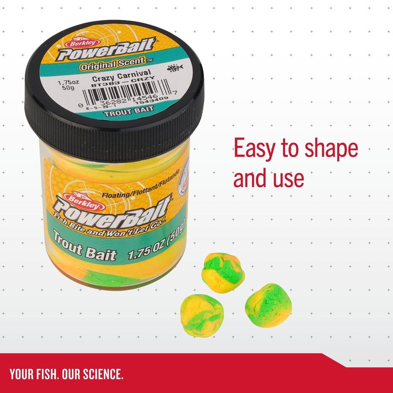 Berkley Powerbait Trout Bait Fishing Soft Bait