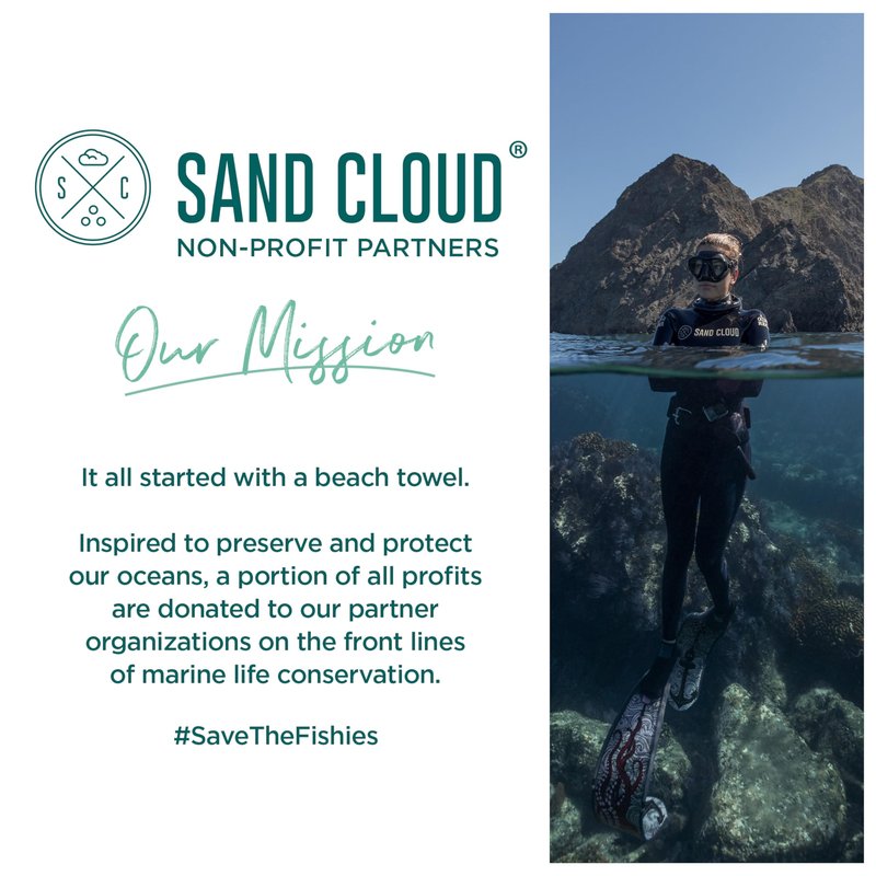 Sand Cloud Turkish Beach Towel - 100% Organic Cotton Turkish Bath Towels - Ultra Soft, Sand Resistant & Quick Dry Towel for Beach, Pool, or Picnic Blanket- As Seen on Shark Tank - Maui Sunset