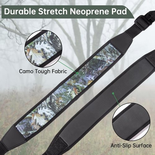 Crossbow Sling Compatible with Barnett,Adjustable Neoprene Crossbow Sling Compatible with Tenpoint,Crossbow Accessories Compatible with Ravin to Reduces Slipping, Sliding and Bouncing