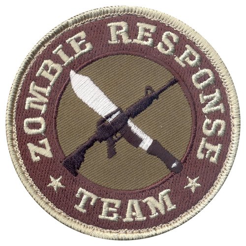 Rothco Zombie Response Team Hook Backing Patch