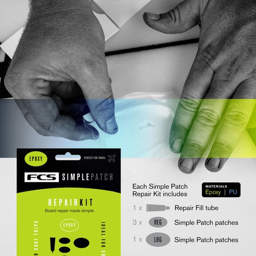 FCS Simple Patch Repair Kit (Epoxy)