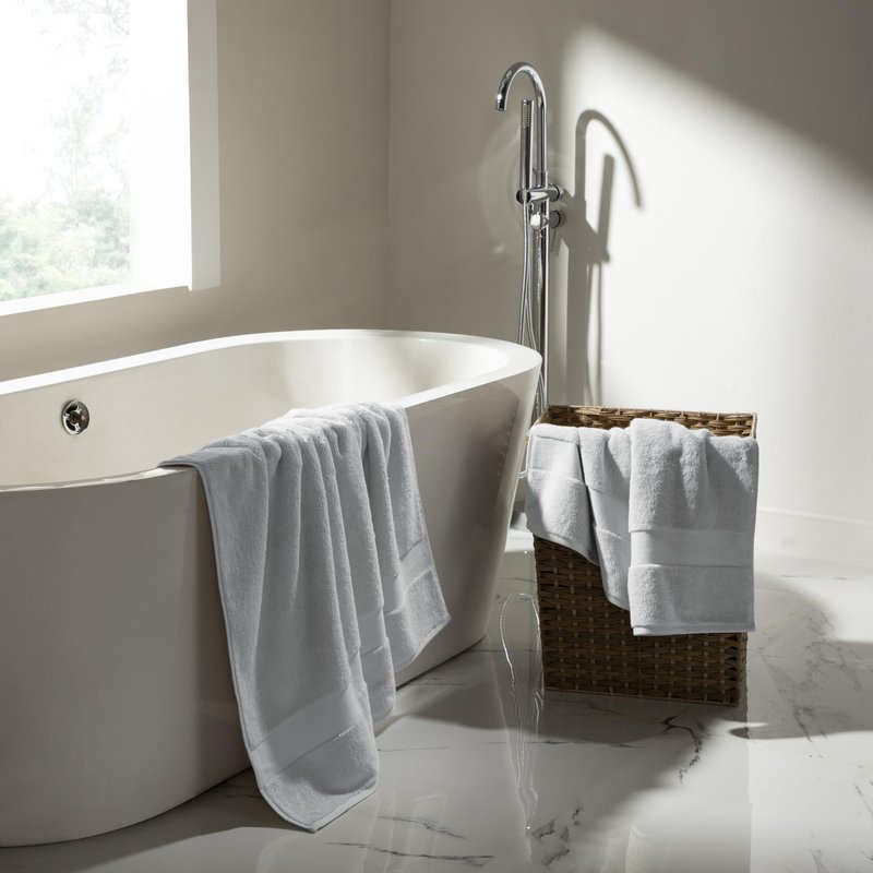 TOWELTIQUE Oversized Bath Towels - 36 x 72 Extra Large Organic Cotton Bath Sheets for Adults | Jumbo Hotel-Size, Ultra Absorbent & Soft | 2 Pack
