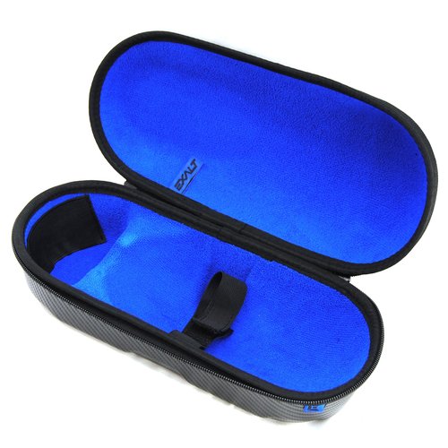 Exalt Paintball Carbon Series Tank Case - Black/Blue