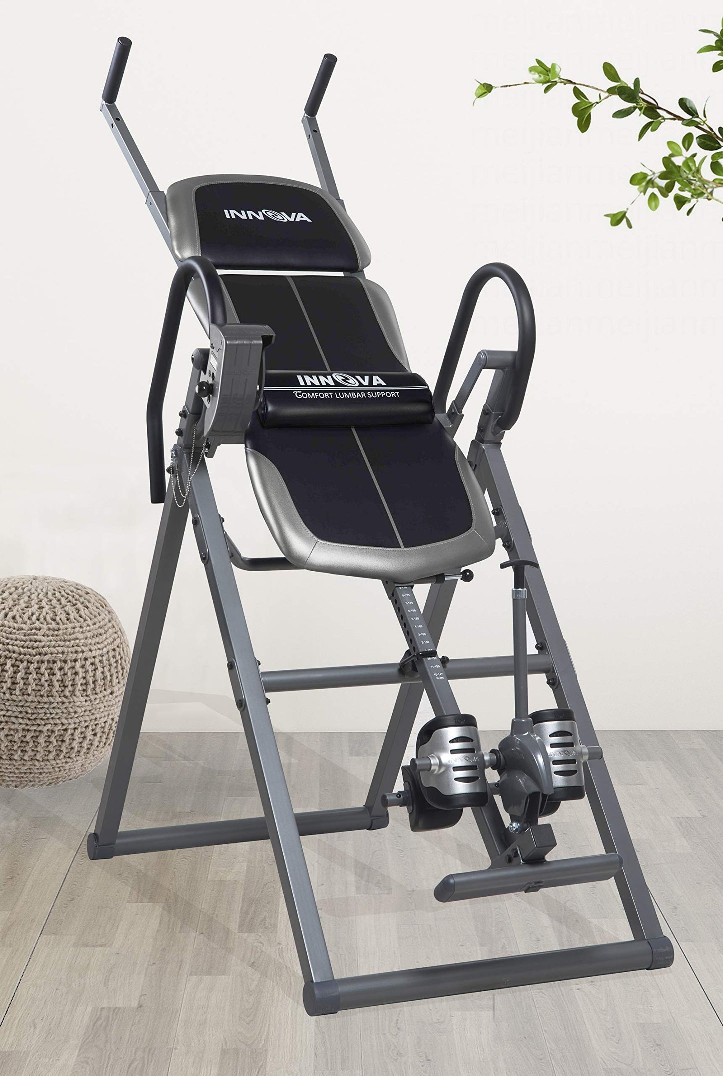 Innova ITX1200 Inversion Table with Adjustable Stretch Bars for Optimal Slope Inversion and Full Body Stretch