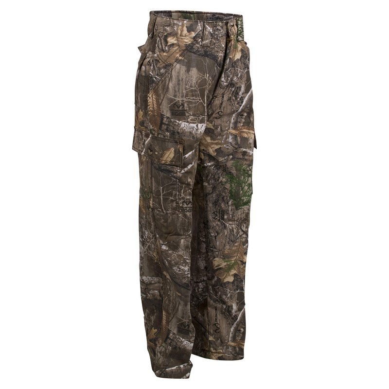 King's Camo Kids Six Pocket Classic Pants Realtree Edge (8, Realtree Edge)