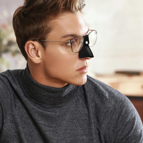 Apujent 5Pcs Nose Guards Sun Protection For Glasses, Nose Shield For Sun, Uv Nose Protection Covers, Sunshade Nose Protector For Glasses Comfortable Breathable Skin Care For Hiking, Climbing, Cycling