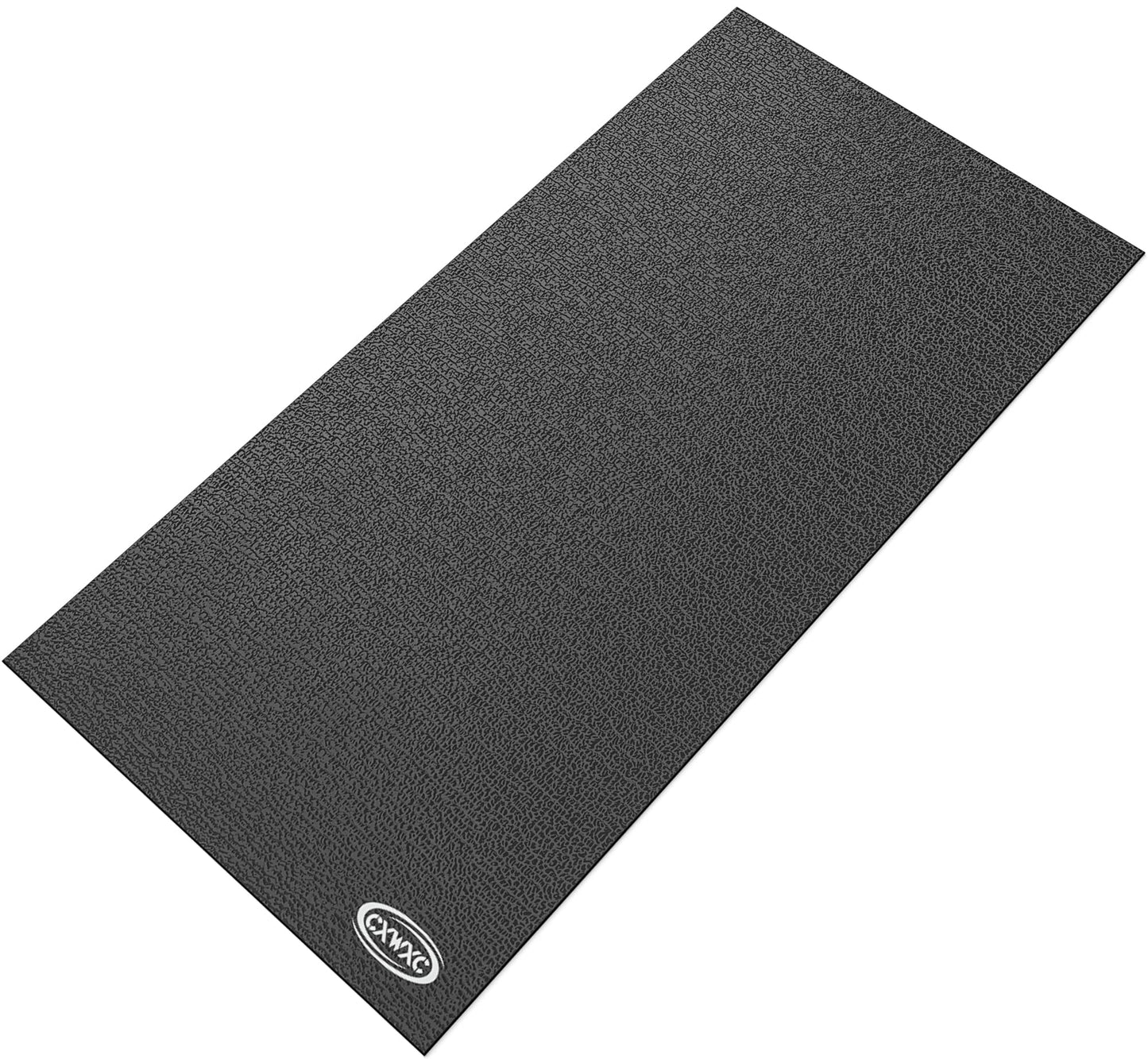 CXWXC Bike Trainer Floor Mat for Indoor Riding - Health & Fitness PVC Foam Exercise Bike Mat - Peloton Exercise Stationary Spin Bike Mat
