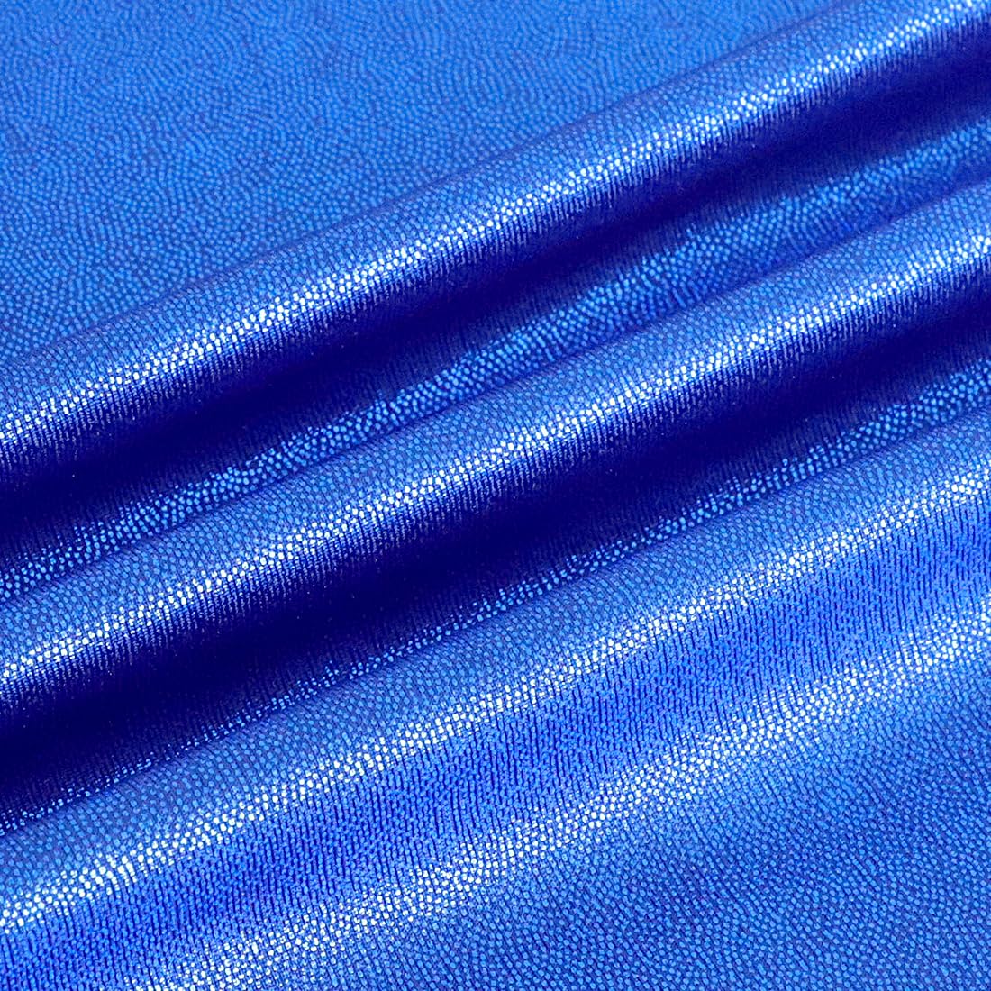 HOZIY Gymnastics Leotards for Girls 5t Size 5-6 Years Toddlers Little Girl Biketards Unitards Dance Tumbling Outfits Solid Color Blue Sparkly Shiny