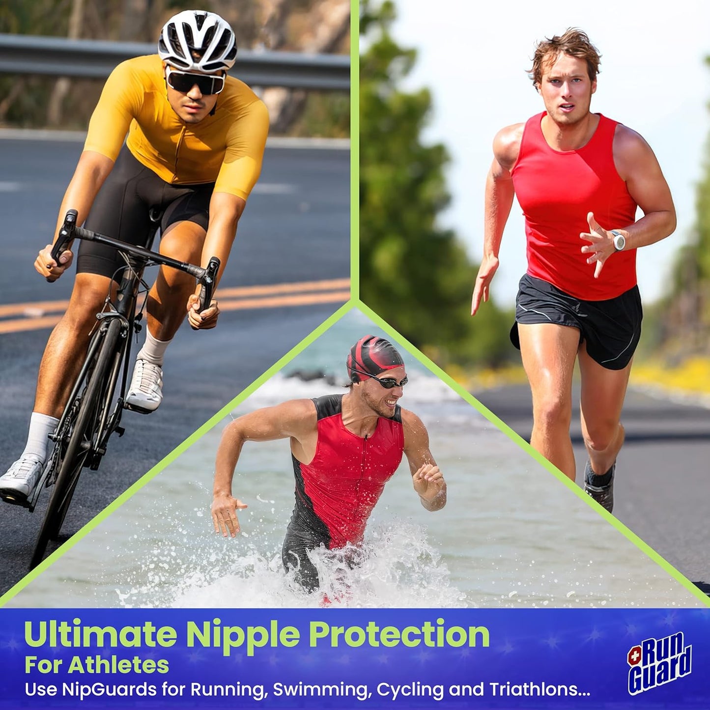 20, 60, 100 Anti-Chafing Nipple Covers for Endurance Athletes. - Guaranteed Nipple Protection Since 1998