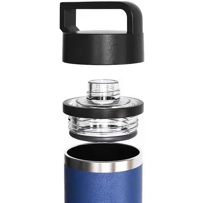 ALIENSX Chug Cap for YETI Rambler Bottles (18/26/36/46/64oz), Shatter-Resistant, Dishwasher-Safe, Twist-Open Lid with Leakproof Sealed Ring, Outdoor, Travel & Commuter Accessories