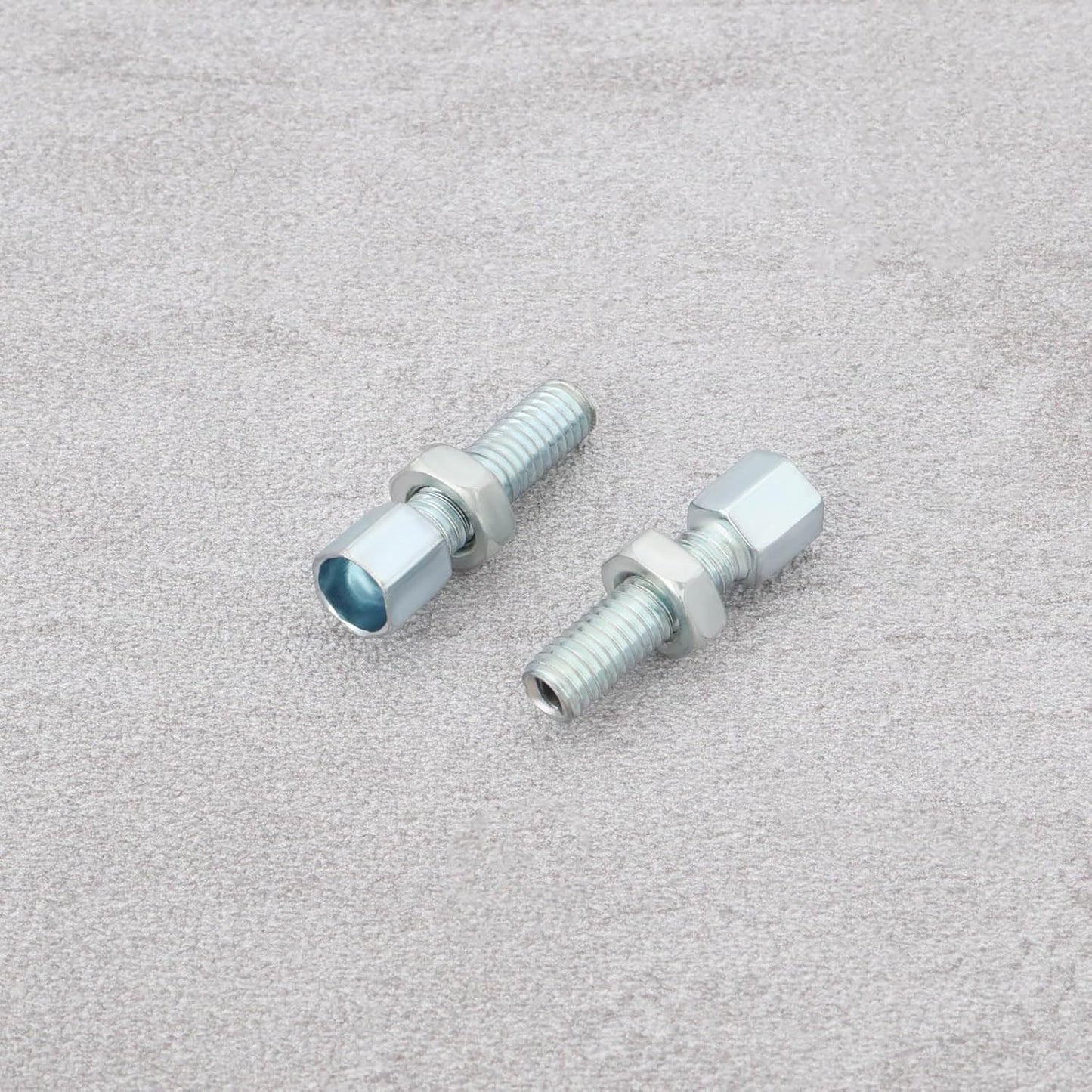 10PCS M6 x 20mm Throttle Cable Adjusting Bolt Brake Cable Adjuster Screw Throttle Cable Adjustment Screw with Nut for Bicycle