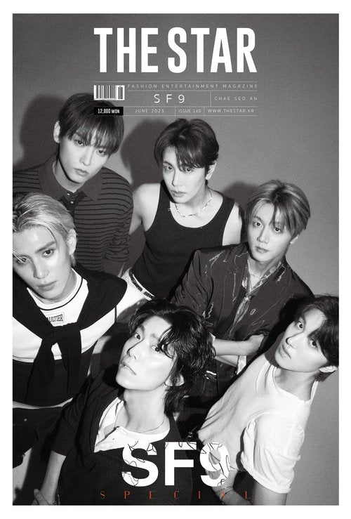 The Star Magazine Korea June 2025 SF9 Limited Edition