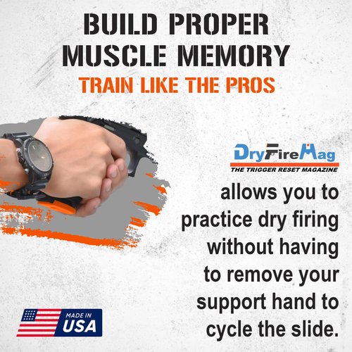 DRYFIREMAG Sig P365 9mm Dry Fire Training Mag | Firearm Dry Fire Practice | NOT Compatible with Laser Cartridges or Aftermarket Parts | Target Practice Shooting