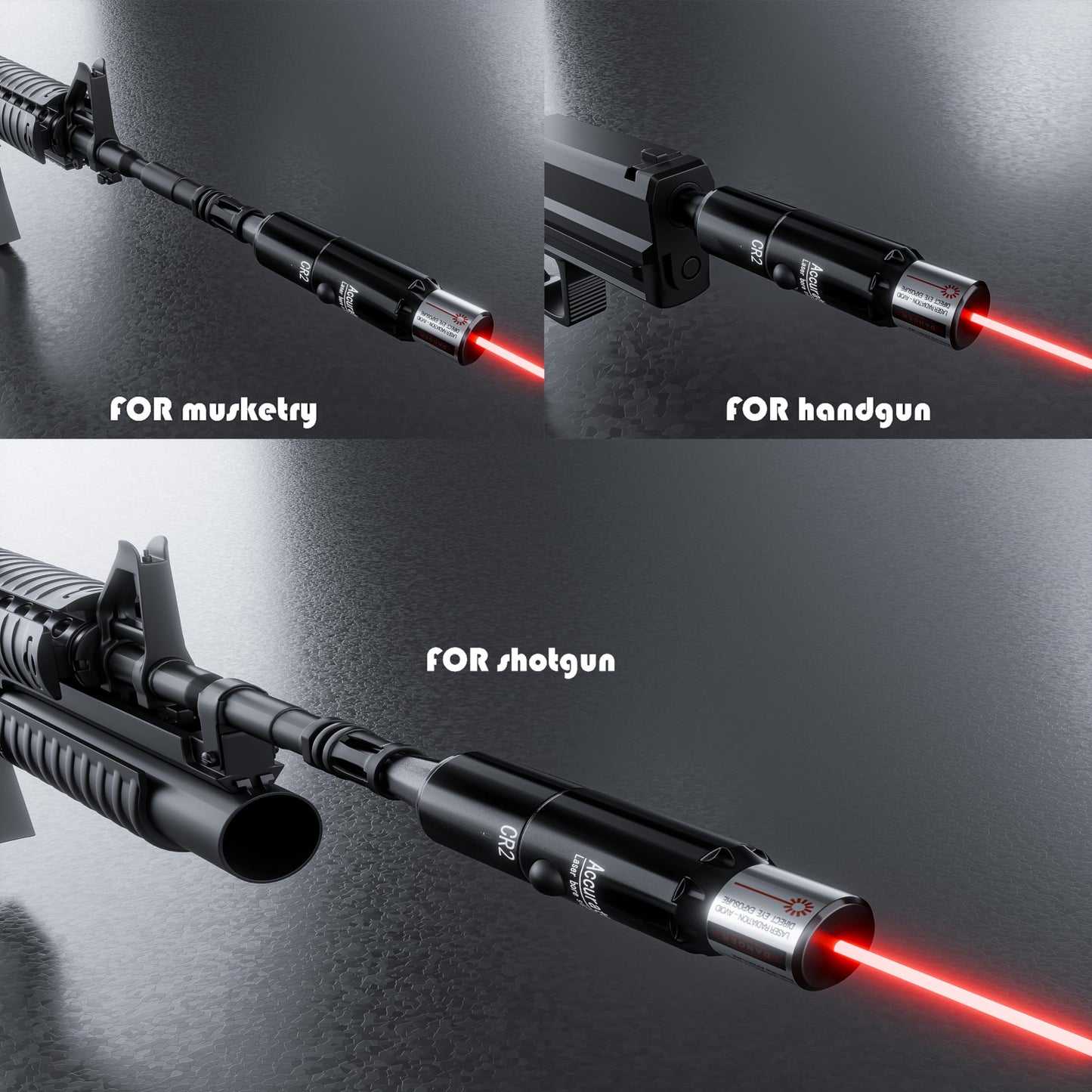 Professional Tactical Laser Boresighter Kit: Red Bore Sight with 30 Adapters - Multiple Caliber Bore Sighting Laser - .17 Cal to 12GA Rifle Pistol Bore sighter - Perfectly Choice for All Gun