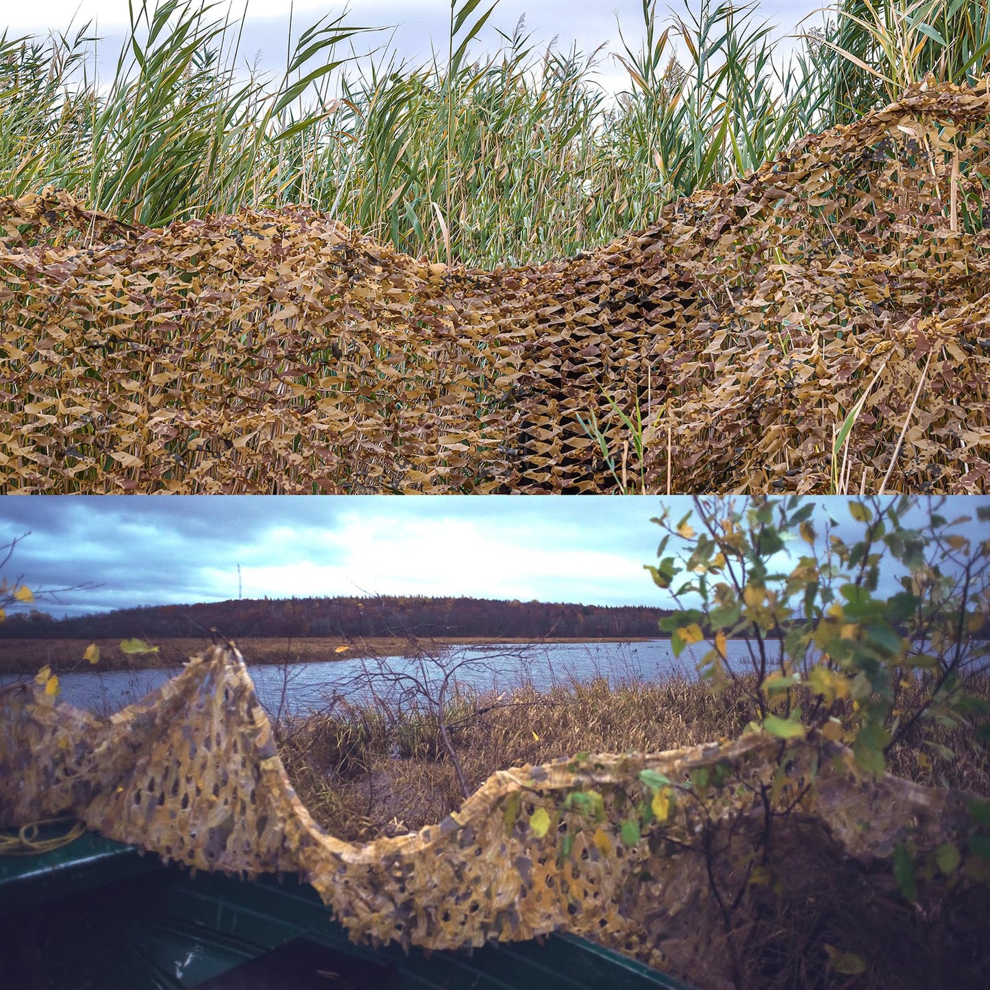 Yeacool Camo Netting Camouflage Netting Camo Tarp for Party Decor, Outdoor Hunting, Camping Off-Road Adventures(Digital Desert Camo, 16.4ftx4.9ft, 5m*1.5m)