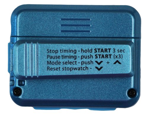 Gymboss Interval Timer and Stopwatch - Teal/Blue Metallic Gloss